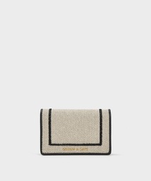 CHARLES & KEITH（チャールズ & キース）の「Astra アストラ ステッチトリムネームカードケース（名刺入れ）」
