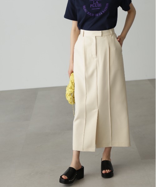 FREE'S MART（フリーズマート）の「【Sシリーズ対応】◆ピンタックナロースカート（スカート・レディース・ブラック/イエロー/ホワイト・SMALL/MEDIUM/X-SMALL）」の14枚目の写真