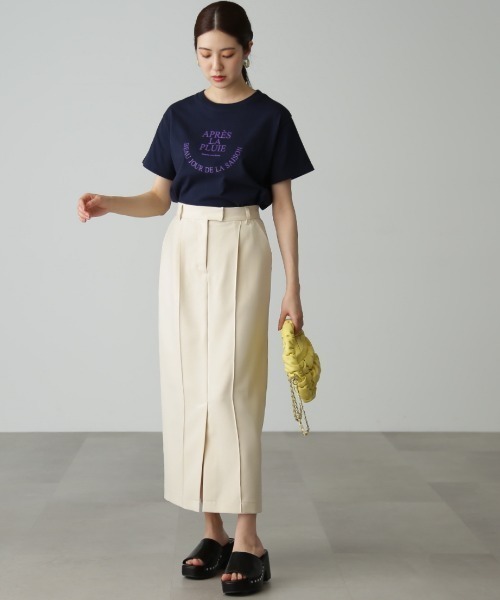 FREE'S MART（フリーズマート）の「【Sシリーズ対応】◆ピンタックナロースカート（スカート・レディース・ブラック/イエロー/ホワイト・SMALL/MEDIUM/X-SMALL）」の8枚目の写真