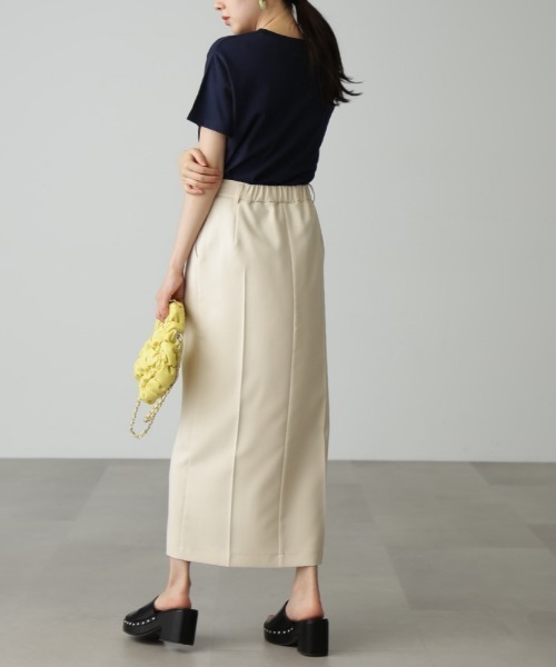 FREE'S MART（フリーズマート）の「【Sシリーズ対応】◆ピンタックナロースカート（スカート・レディース・ブラック/イエロー/ホワイト・SMALL/MEDIUM/X-SMALL）」の13枚目の写真