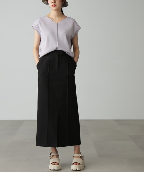 FREE'S MART（フリーズマート）の「【Sシリーズ対応】◆ピンタックナロースカート（スカート・レディース・ブラック/イエロー/ホワイト・SMALL/MEDIUM/X-SMALL）」の17枚目の写真