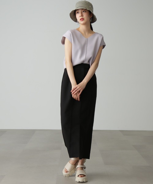 FREE'S MART（フリーズマート）の「【Sシリーズ対応】◆ピンタックナロースカート（スカート・レディース・ブラック/イエロー/ホワイト・SMALL/MEDIUM/X-SMALL）」の20枚目の写真