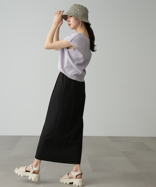 FREE'S MART（フリーズマート）の「【Sシリーズ対応】◆ピンタックナロースカート（スカート・レディース・ブラック/イエロー/ホワイト・SMALL/MEDIUM/X-SMALL）」の21枚目の写真