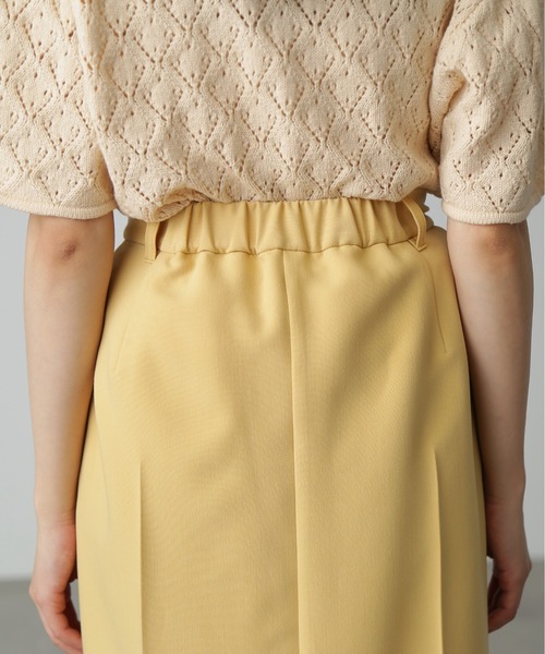 FREE'S MART（フリーズマート）の「【Sシリーズ対応】◆ピンタックナロースカート（スカート・レディース・ブラック/イエロー/ホワイト・SMALL/MEDIUM/X-SMALL）」の7枚目の写真