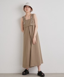 emmi atelier】フロントタックワンピースを使った人気ファッション