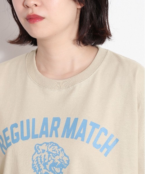 cepo（セポ）の「リメイクカレッジＴｅｅ　WEB先行販売（Tシャツ/カットソー・レディース・チャコール/ベージュ・M）」の21枚目の写真