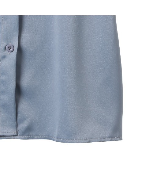 Ada.（エイダ）の「オフィスでもプライベートでも◎　洗える ボウタイ リボン ブラウス（シャツ/ブラウス・レディース・ホワイト/ベージュ/ライトブルー/アイボリー/ミント/ピンク/ネイビー・M/S/L）」の11枚目の写真