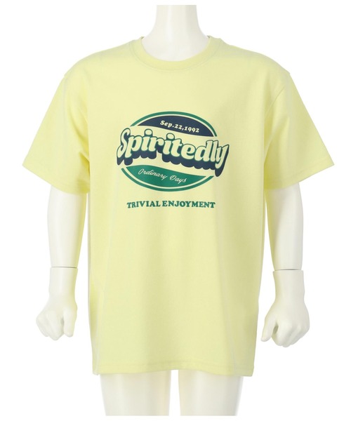 ANAP kids（アナップキッズ）の「フロントウェーブロゴビッグTシャツ【親子お揃い】（Tシャツ/カットソー・キッズ・ネイビー/ホワイト/イエロー系その他/ピンク・130cm/110cm/120cm/100cm）」の9枚目の写真