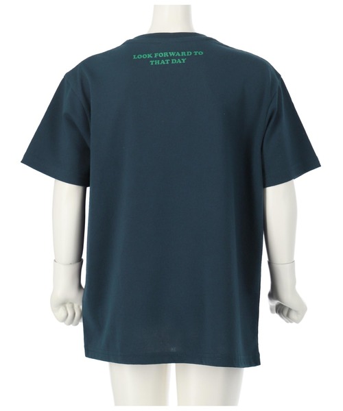 ANAP kids（アナップキッズ）の「フロントウェーブロゴビッグTシャツ【親子お揃い】（Tシャツ/カットソー・キッズ・ネイビー/ホワイト/イエロー系その他/ピンク・130cm/110cm/120cm/100cm）」の6枚目の写真