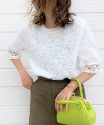 レースドッキングプルオーバー