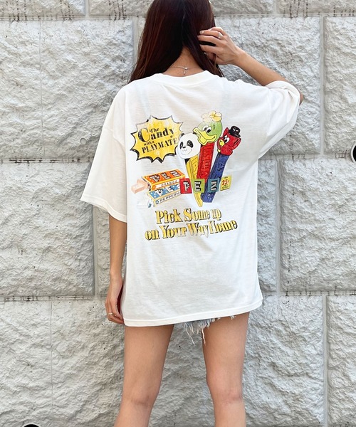 PEZ（ペッツ）プリントTシャツ（Tシャツ/カットソー）｜GLAMOROUS JANE