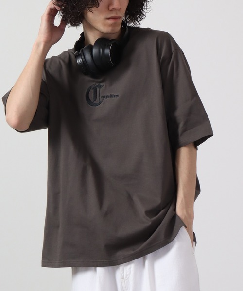 RE730(アールイーセブンサーティー)の「RE730 クロスローズ半袖Tシャツ(Tシャツ/カットソー・メンズ・オフホワイト/グレー/ブラック・L/M)」の16枚目の写真