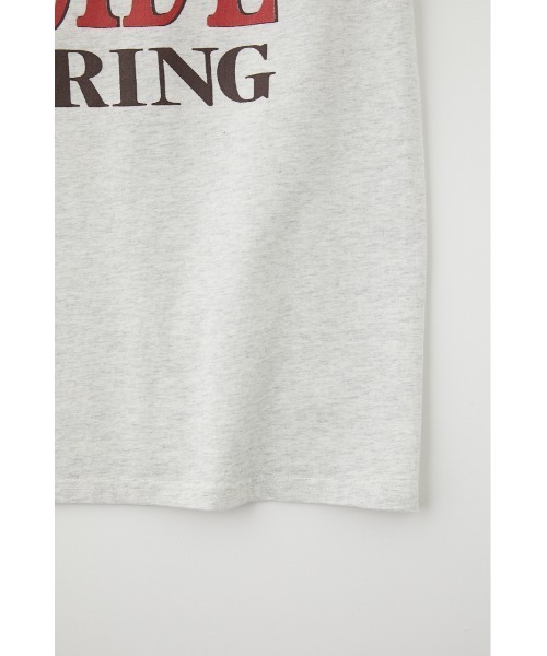 MOUSSY(マウジー)の「POOLSIDE LOOSE Tシャツ(Tシャツ/カットソー・レディース・ターコイズブルー/杢グレー/オフホワイト・FREE)」の12枚目の写真