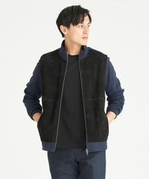 HERNO(ヘルノ)の「HERNO / スエードコンビジップアップ HERNO(ヘルノ)の「HERNO / スエードコンビジップアップ