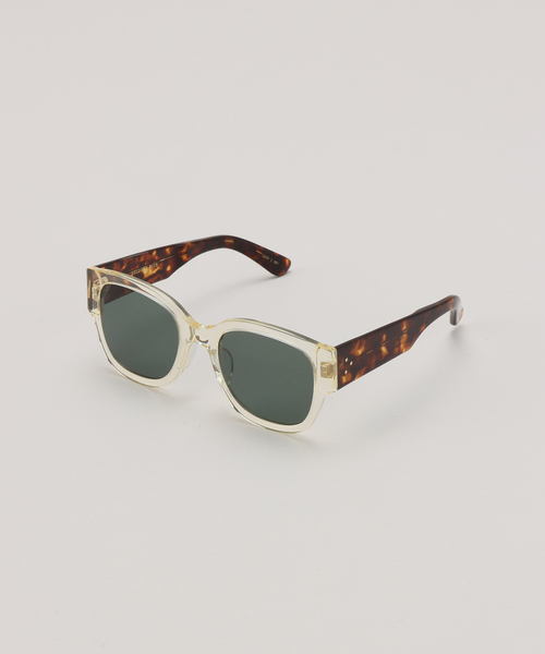 AP STUDIO(エーピーストゥディオ)の「【YELLOWS PLUS/イエローズプラス】CATH clear Flame sunglasses(サングラス・レディース・イエロー・FREE)」の4枚目の写真
