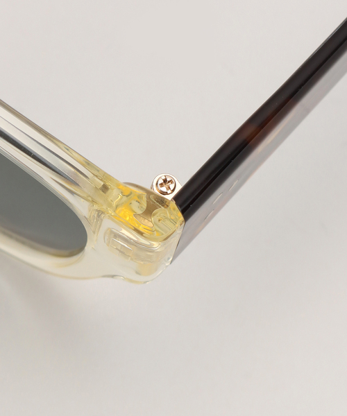 AP STUDIO(エーピーストゥディオ)の「【YELLOWS PLUS/イエローズプラス】CATH clear Flame sunglasses(サングラス・レディース・イエロー・FREE)」の7枚目の写真