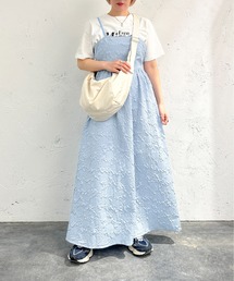 ふくれジャガードキャミワンピース【ZOZOTOWN限定アイテム】