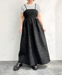 ふくれジャガードキャミワンピース【ZOZOTOWN限定アイテム】