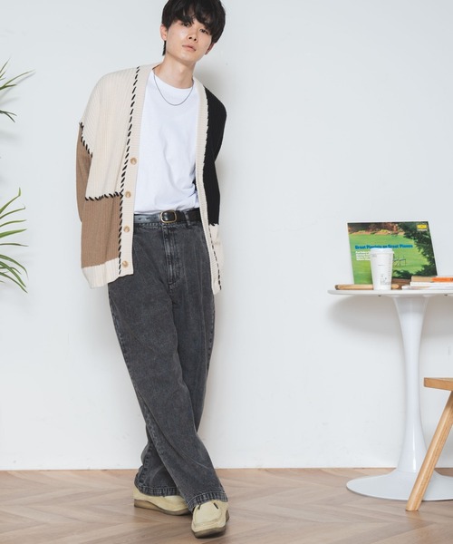 WEGO(ウィゴー)の「WEGO/ハンドステッチカラーブロックカーディガン(カーディガン/ボレロ・メンズ・その他1/その他2・MEDIUM/LARGE)」の22枚目の写真