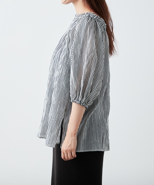 CIAOPANIC TYPY（チャオパニックティピー）の「マルチウェイオフショルブラウス（シャツ/ブラウス・レディース・ブラック/サックスブルー/ピンク/グリーン・ONE SIZE）」の21枚目の写真