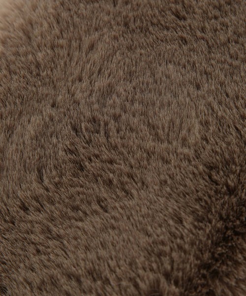 VIS(ビス)の「ボリュームフェイクファーティペット(マフラー・レディース・グレー/ベージュ系その他/キナリ・FREE)」の11枚目の写真