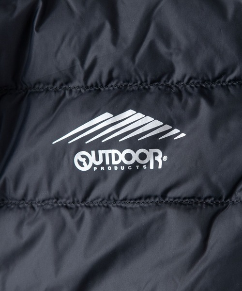 OUTDOOR PRODUCTS(アウトドアプロダクツ)の「【OUTDOOR PRODUCTS/アウトドアプロダクツ】インナーダウンベスト 洗濯可能 撥水 抗菌防臭 静電防止 防風 透湿機能 パッカブル仕様(ダウンベスト・レディース・ブラック/チャコールグレー・LARGE/MEDIUM)」の6枚目の写真