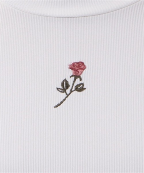 axes femme POETIQUE(アクシーズファムポエティック)の「アームカバー付フリル袖プルオーバー(Tシャツ/カットソー・レディース・キナリ/ワイン/ブラック・MEDIUM)」の11枚目の写真