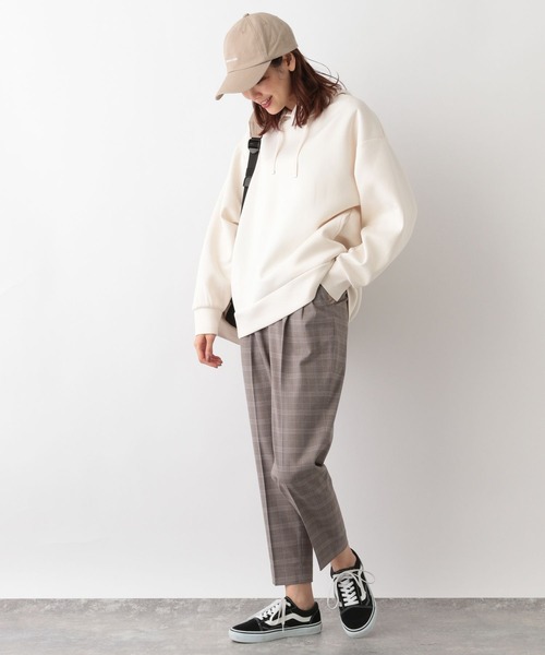 GLOBAL WORK（グローバルワーク）の「ウツクシルエットテーパード柄/704422（その他パンツ・レディース・ブラウン系その他/ブルー系その他6/ネイビー系/グレー系その他・X-SMALL/XX-LARGE/SMALL/MEDIUM/X-LARGE/LARGE）」の11枚目の写真