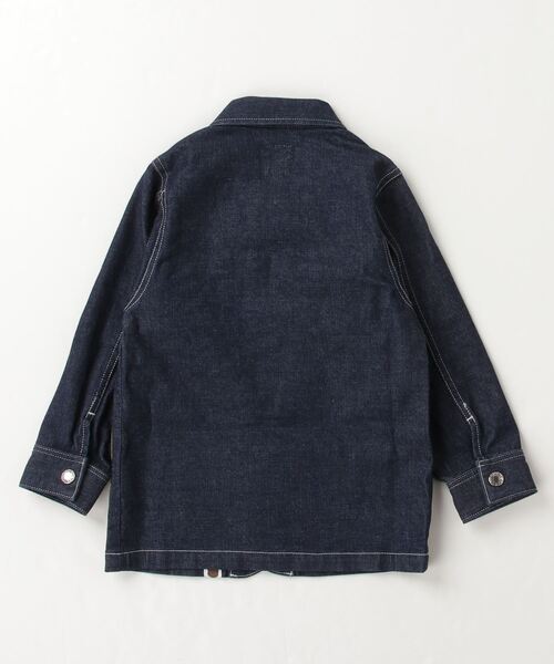 1ST CAMO POCKET DENIM COVERALL JACKET K