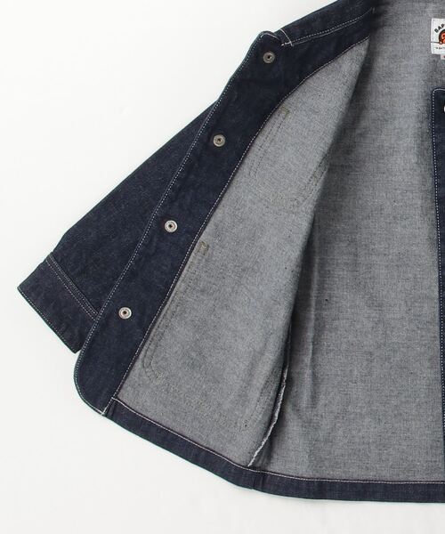 1ST CAMO POCKET DENIM COVERALL JACKET K