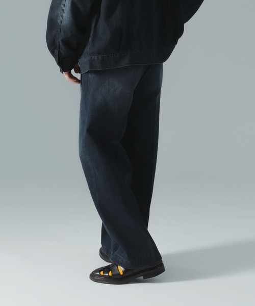 epnok(エプノック)の「ワイドストレートブラストデニムパンツ(デニムパンツ・メンズ・ブラック/インディゴブルー/ブルー系その他・LARGE/SMALL/MEDIUM)」の14枚目の写真