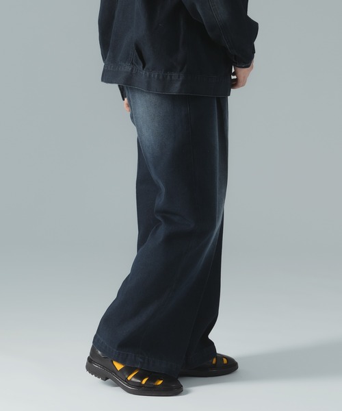 epnok(エプノック)の「ワイドストレートブラストデニムパンツ(デニムパンツ・メンズ・ブラック/インディゴブルー/ブルー系その他・LARGE/SMALL/MEDIUM)」の16枚目の写真