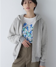 human woman | ◆吊り裏毛ジップアップパーカー(パーカー)