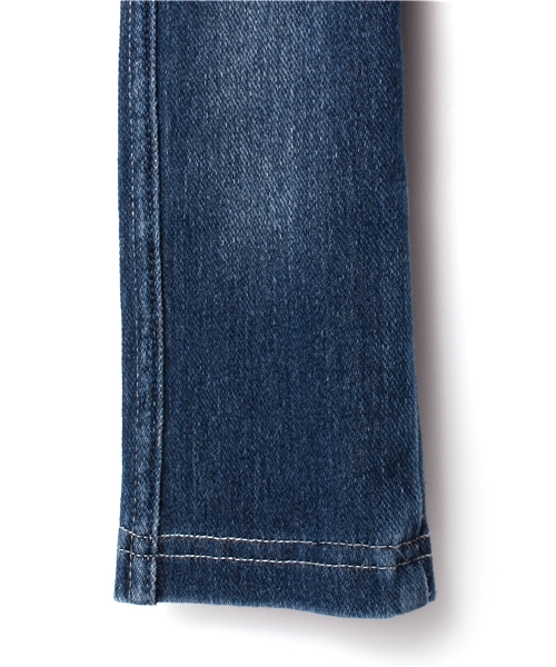 Tappet（タペット）の「デニムニットスキニーパンツ（デニムパンツ・キッズ・ネイビー・120/130/140/90/110/80/100/150）」の5枚目の写真