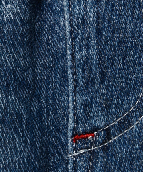 Tappet（タペット）の「デニムニットスキニーパンツ（デニムパンツ・キッズ・ネイビー・120/130/140/90/110/80/100/150）」の7枚目の写真