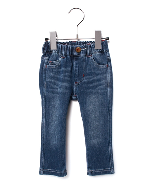 Tappet（タペット）の「デニムニットスキニーパンツ（デニムパンツ・キッズ・ネイビー・120/130/140/90/110/80/100/150）」の9枚目の写真