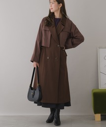 【KATHARINE ROSS】３WAYジレトレンチコート