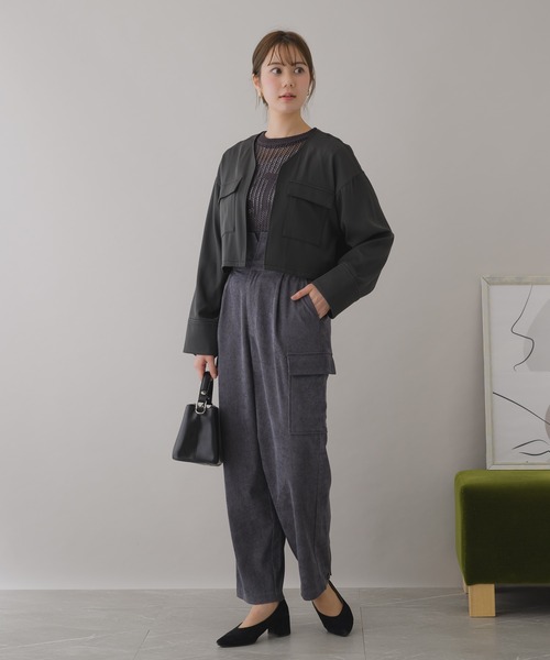 KATHARINE ROSS(キャサリンロス)の「【KATHARINE ROSS】3WAYジレトレンチコート(トレンチコート・レディース・ブラック/ブラウン・MEDIUM)」の12枚目の写真