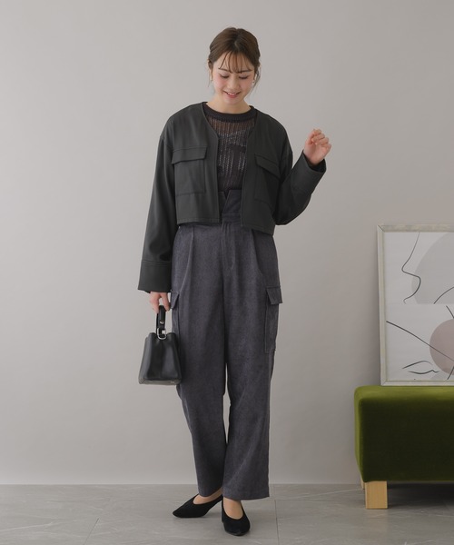 KATHARINE ROSS(キャサリンロス)の「【KATHARINE ROSS】3WAYジレトレンチコート(トレンチコート・レディース・ブラック/ブラウン・MEDIUM)」の13枚目の写真