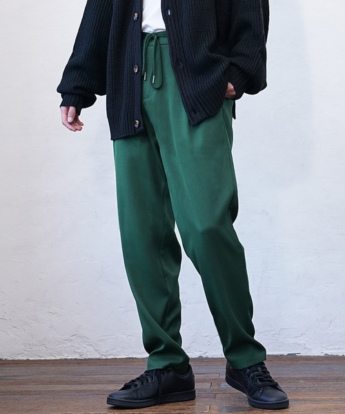 MinoriTY(マイノリティ)の「【MinoriTY】とろみ素材テーパードパンツ スラックス ルーズフィット メンズ(スラックス・メンズ・ブラック/ブラウン/グリーン/モスグリーン・M/L/S)」の18枚目の写真
