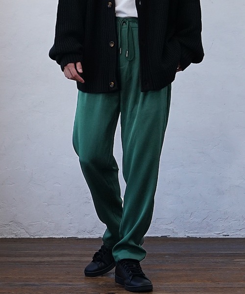 MinoriTY(マイノリティ)の「【MinoriTY】とろみ素材テーパードパンツ スラックス ルーズフィット メンズ(スラックス・メンズ・ブラック/ブラウン/グリーン/モスグリーン・M/L/S)」の17枚目の写真