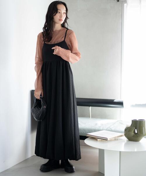 WEGO（ウィゴー）の「WEGO/シアープリーツメロウロンT（Tシャツ/カットソー・レディース・ブラック/グリーン/オフホワイト/ベージュ/ホワイト系その他・FREE）」の20枚目の写真