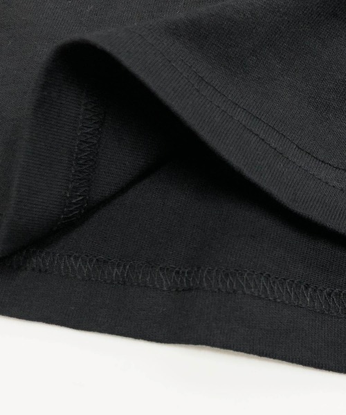 TRAP/U (トラップユー)の「ミドルウェイト天竺 / バック フラワー刺繍 クルーネック ロンTee(Tシャツ/カットソー・メンズ・ブラック/ダークグリーン/ホワイト・F)」の10枚目の写真