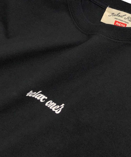 TRAP/U (トラップユー)の「ミドルウェイト天竺 / バック フラワー刺繍 クルーネック ロンTee(Tシャツ/カットソー・メンズ・ブラック/ダークグリーン/ホワイト・F)」の20枚目の写真