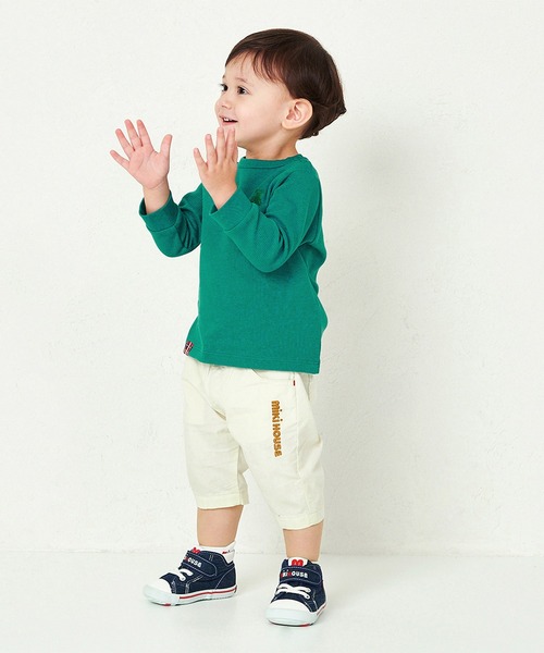 シルエットベア刺繍長袖Ｔシャツ（Tシャツ/カットソー）｜MIKI HOUSE（ミキハウス）