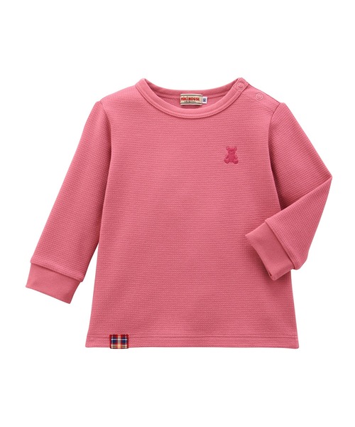 シルエットベア刺繍長袖Ｔシャツ（Tシャツ/カットソー）｜MIKI HOUSE（ミキハウス）