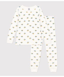 PETIT BATEAU（プチバトー）の「パイル長袖パジャマ（ルームウェア/パジャマ・キッズ）」