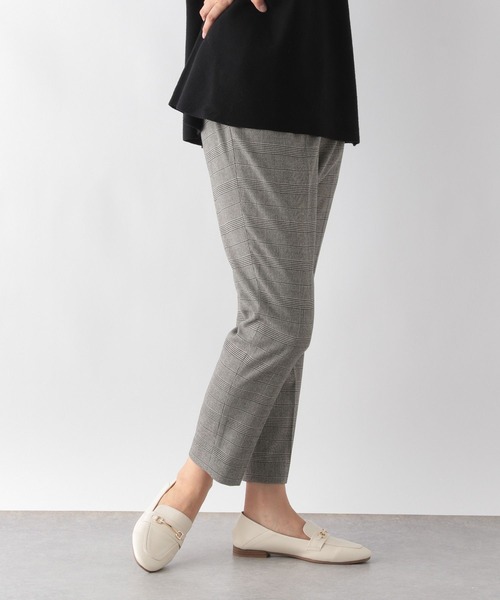 セール】あったかウツクシルエットテーパード柄/967786（その他パンツ