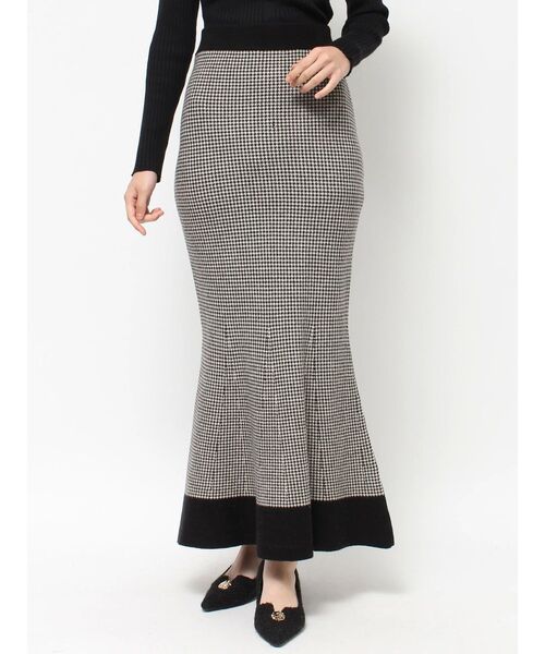 ☆お値下げ☆SERPENTINA　ハウンドトゥースニットスカート【新品タグ付き】 ハウンドトゥースニットスカート｜SERPENTINA – SERPENTINA ONLINE STORE