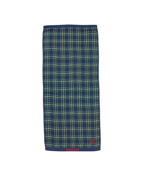 MIKI HOUSE（ミキハウス）の「【ふわはだたおる】フェイスタオル（ベビーギフト・キッズ・ネイビー/レッド・ONE SIZE）」の2枚目の写真